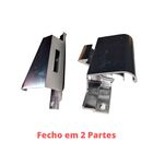 Fecho Janela Vitrô De Alumínio Cor Brilhante Modelo Central