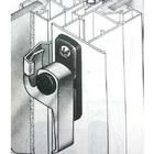 Fecho Japones Caracol Trinco 2051 D/e Fosco Janela Linha 16 2