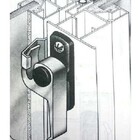 Fecho Japones Caracol Trinco  751 D/e Brilhante Janela Porta