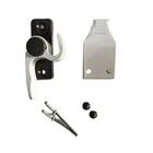 Fecho Japones Meia Lua 752 D/e Branco Janela Porta Balcao