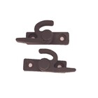 Fecho Japones Meia Lua Fec-174 Dir/esq Nylon Janela Porta Alu