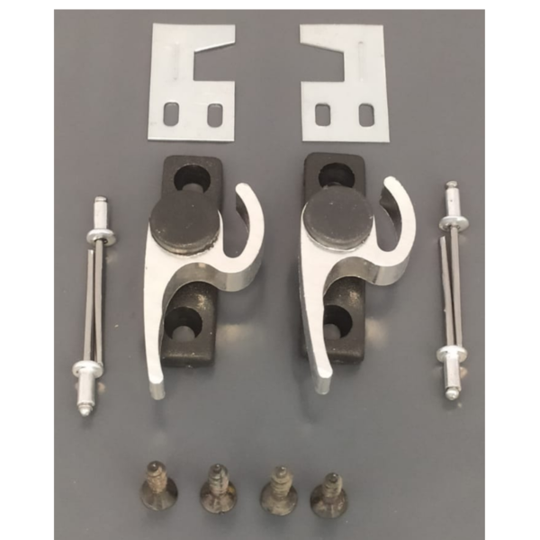 Fecho Lateral 2051 D/e Brilho Janela Vitro Porta L-16/20 Par