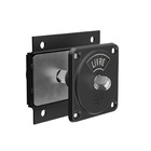 Fecho Livre/ocupado  - Pintado Preto