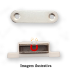 Fecho Magnetico Imã P/ Móveis  Branco