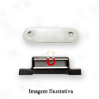 Fecho Magnetico Imã P/ Móveis Preto