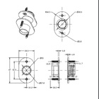 Fecho Magnético Para Portas E Janelas- Stam Branco Ferragio 7
