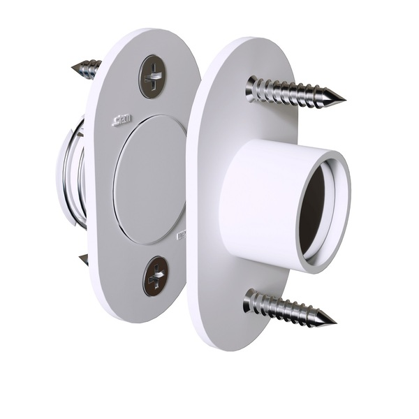 Fecho Magnético Para Portas E Janelas- Stam Branco Ferragio 7