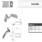 Fecho Maxim-ar N2 130mm Cromado Janela Ferro Madeira Jocec
