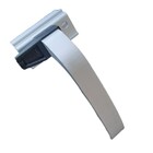 Fecho Maxim-ar Puxador Alavanca Aluminio Fosco Linha Suprema