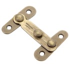 Fecho para Janela Aço Antique 106x19x35mm União Mundial