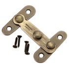 Fecho para Janela Aço Antique 106x19x35mm União Mundial