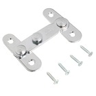 Fecho para Janela Aço Cromado 106x19x35mm União Mundial