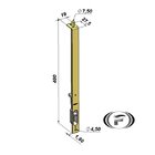 Fecho Quebra Unha Antique Isero 400mm