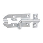 Fecho Redondo Aço Carbono Zincado 4" 1 peça