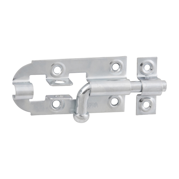 Fecho Redondo Aço Carbono Zincado 4" 1 peça