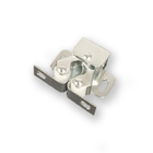 Fecho Rolete Duplo Soprano Zinco Branco 0006.13. C-10pcs