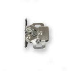 Fecho Rolete Duplo Soprano Zinco Branco 0006.13. C-10pcs