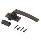 Fecho Sobrepor Alumínio Pintado 16mm 1 peça