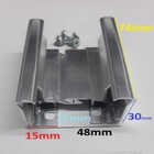 Fecho Trinco Central Brilhante Janela Correr 4 Ou 6 Folhas