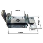 Fecho Trinco Chato 9x5cm Para Portão Com Cadeado Pado 30mm