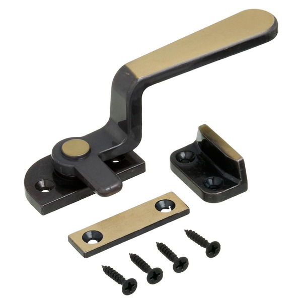 Fecho Zamac Latonado Oxidado 110x52x41mm União Mundial