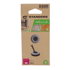 Feltro Deslizante Redondo Teflon 22mm com 4 peças Standers