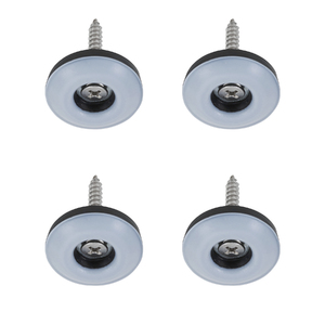 Foto de Feltro Deslizante Redondo Teflon 25mm com 4 peças