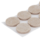 Feltro para Móveis Redondo com Parafuso Invisível 20mm com 16 Peças Standers