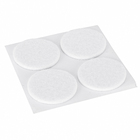 Feltro Protetor Redondo Branco 38mm 3M 4 peças