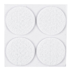 Feltro Protetor Redondo Branco 38mm 3M 4 peças