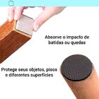 Feltro Quad.22mm Branco C8 E Red.20mm Preto C36 Cartela C44