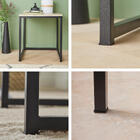 Feltro Quadrado 23x23mm com 4 Peças Preto Standers