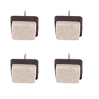 Feltro Quadrado 24x24mm com 4 peças Standers