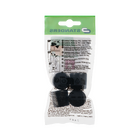 Feltro Redondo 18mm com 4 Peças Preto Standers