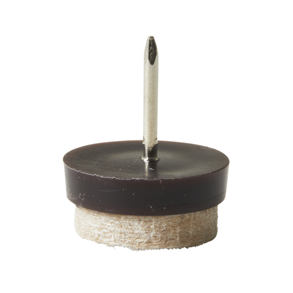 Feltro Redondo 20mm com 4 Peças Bege Standers