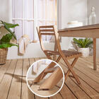 Feltro Redondo 25mm com 4 Peças Marrom Standers