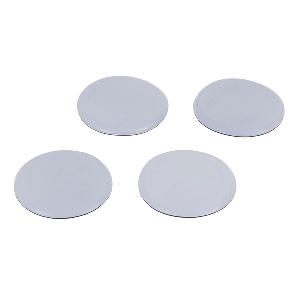 Feltro Redondo Adesivo Teflon 80mm com 4 peças Standers