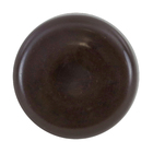 Feltro Redondo Borracha Marrom 20mm com 32 peças Marrom Standers