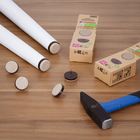 Feltro Redondo Fibra Parafuso Invisível 28mm com 4 peças Standers