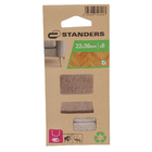 Feltro Retangular 22x36x4mm com 8 peças Standers