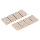 Feltro Retangular 22x36x4mm com 8 peças Standers