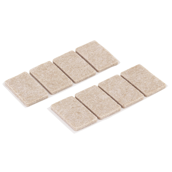 Feltro Retangular 22x36x4mm com 8 peças Standers