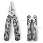 Ferramenta Alicate Aço Inox 420 Nordic Invicus Com 12 Funções