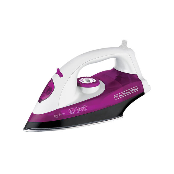 Ferro A Vapor 1200w Black   Decker Easy Steam Lilás 220v