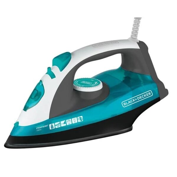 Ferro a Vapor Antiaderente Black Decker com Luz Indicadora X5