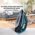Ferro A Vapor Arno Ultragliss Plus Base Durilium Airglide Azu