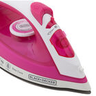 Ferro a Vapor Black Decker Rosa Base Antiaderente AJ2200-BR 1