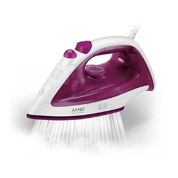 Ferro Arno Vapor Steamgliss Com Base De Cerâmica Fe40