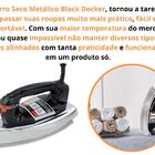 Ferro Black+decker Vfa1110 Preto E Prata 220v