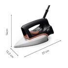 Ferro De Passar A Seco Arno Drygliss Com Base Antiaderente 12